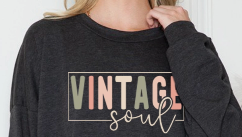 Old Soul Sweatshirt BLACK