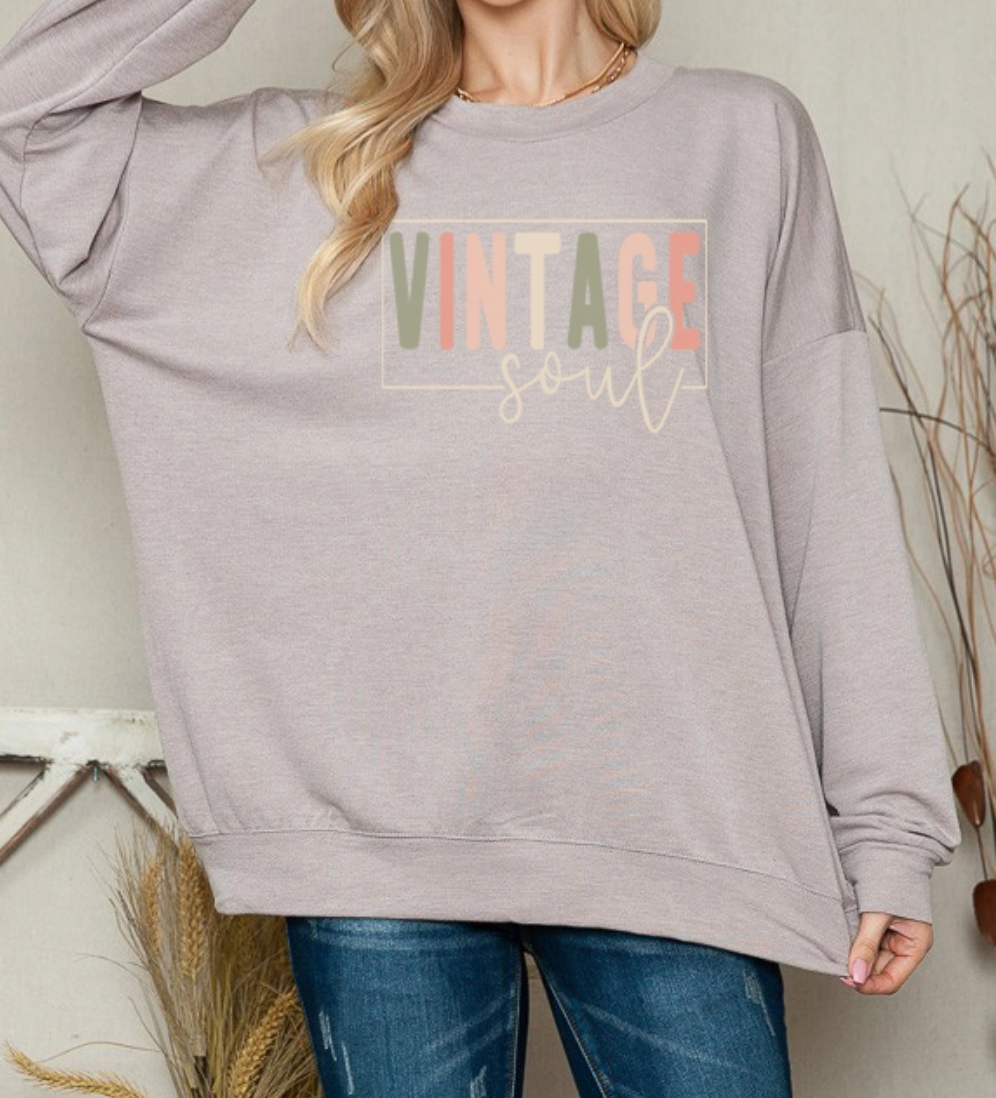 Old Soul Sweatshirt TAUPE