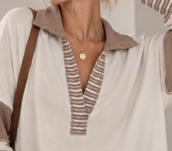 Unhurried Days Pullover MOCHA