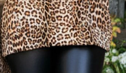 Spotted Cozy Sweatshirt BLACK