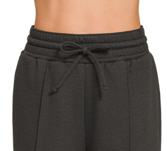 Comfort Club Wide Leg 28.5" BLACK