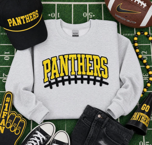 Chenille Embroidery PANTHERS