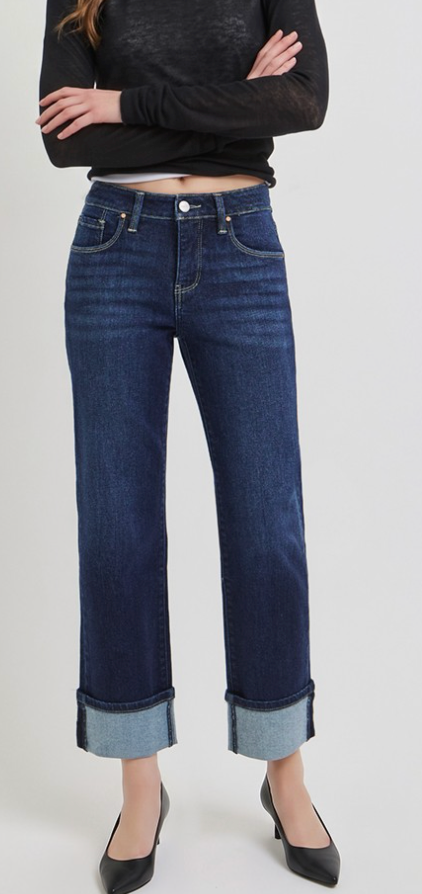 RISEN Tum Ctrl MR Straight W/ Cuff 27"/30.5"