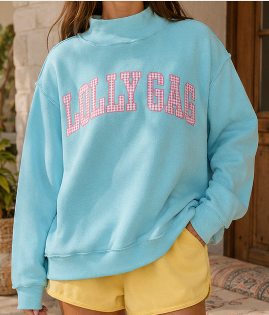 Double Trouble Reversible Pullover TEAL