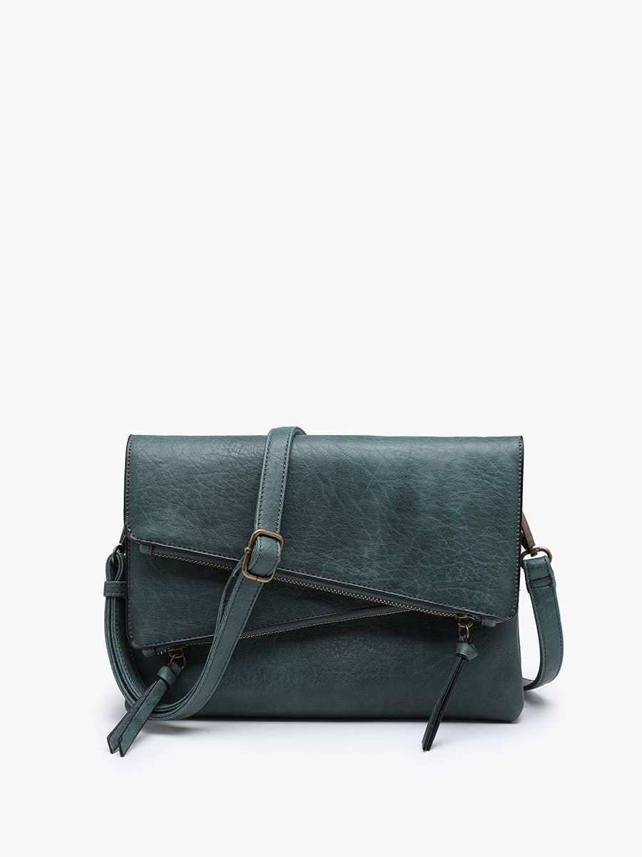 Maya Multi-Compartment Crossbody Cherry