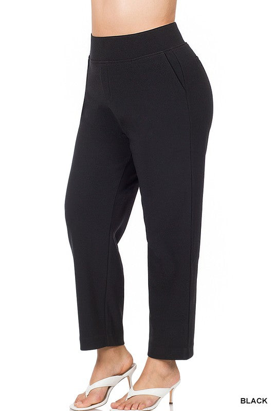 PS Stretch Pull-On Dress Pants BLACK