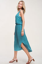 Load image into Gallery viewer, Amelie Distress Dress TURQUOISE
