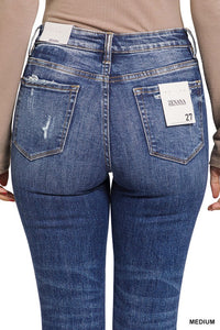 MID-RISE Distressed Crop 1705MM