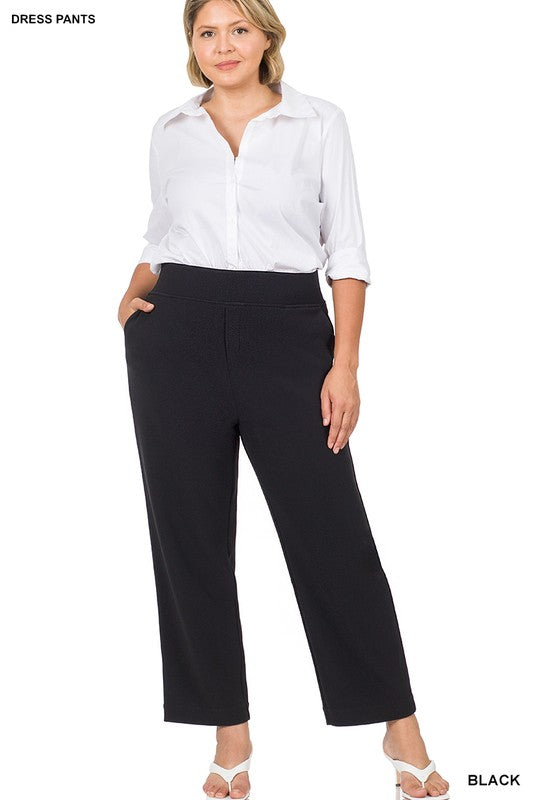 PS Stretch Pull-On Dress Pants BLACK