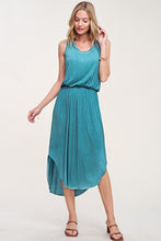 Load image into Gallery viewer, Amelie Distress Dress TURQUOISE
