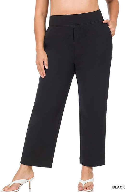 PS Stretch Pull-On Dress Pants BLACK