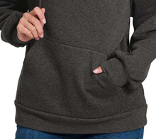 Load image into Gallery viewer, Side Tie Hoodie Sweatshirt CHARCOAL
