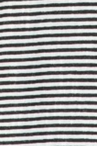 Stripe Bell Sleeve Cardigan B&W